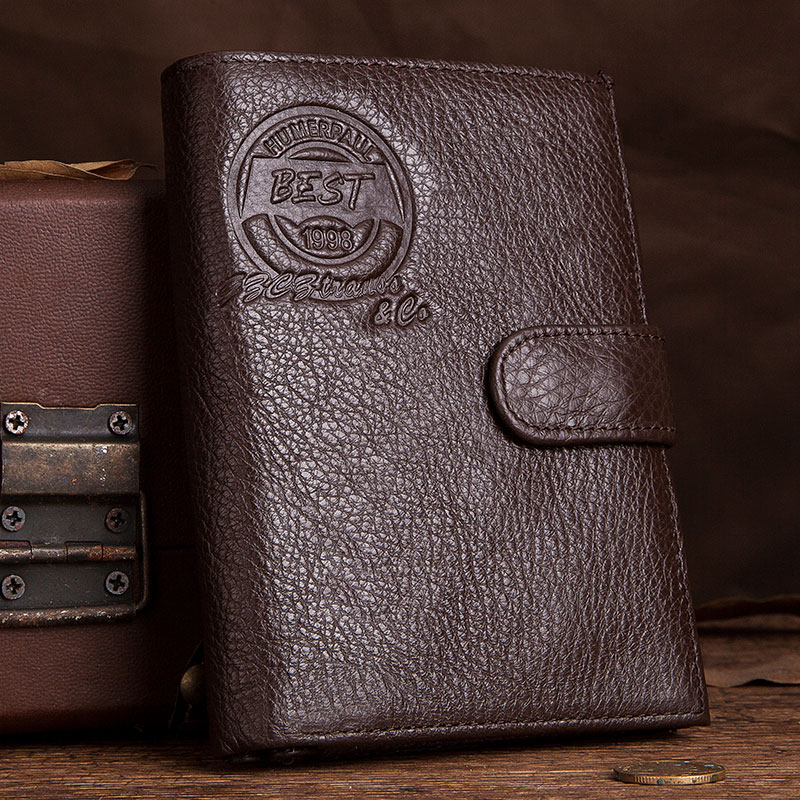 KAVIS Genuine Leather Wallet M - Men'S Accessories Wallet ulasan dan harga