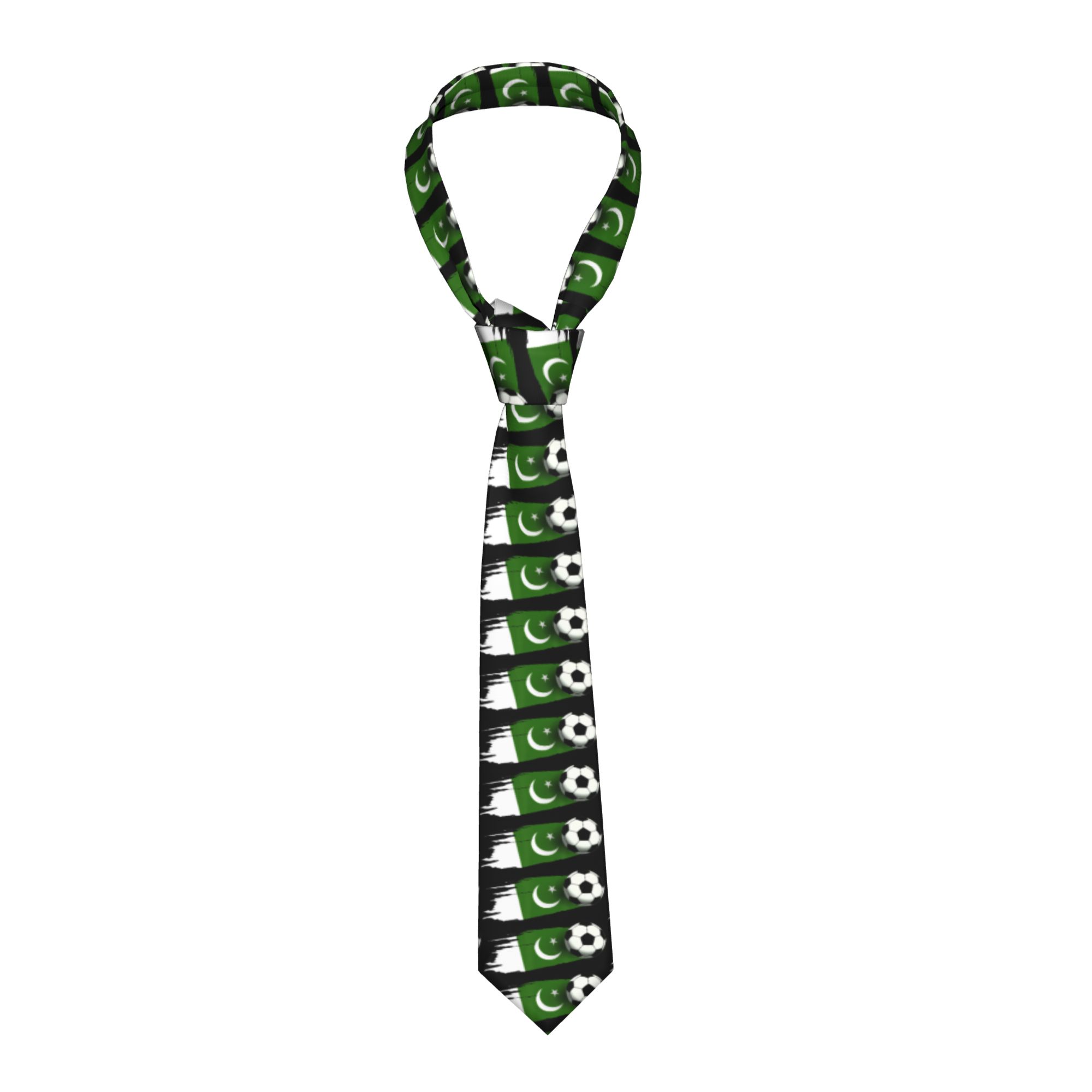 Mens Tie Pakistan Flag Pakista - Men Accessories Pakistan ulasan dan harga