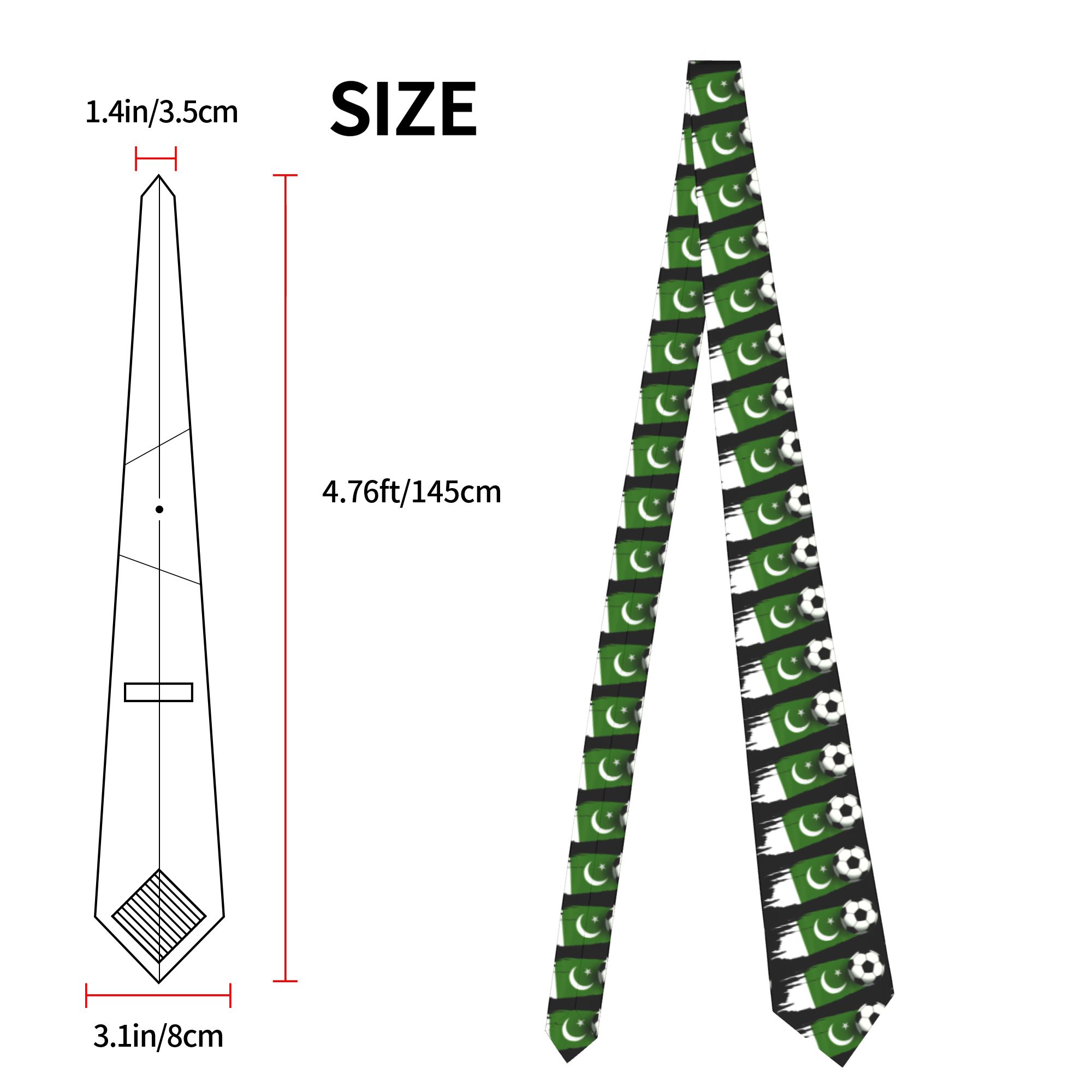 Mens Tie Pakistan Flag Pakista - Men Accessories Pakistan ulasan dan harga